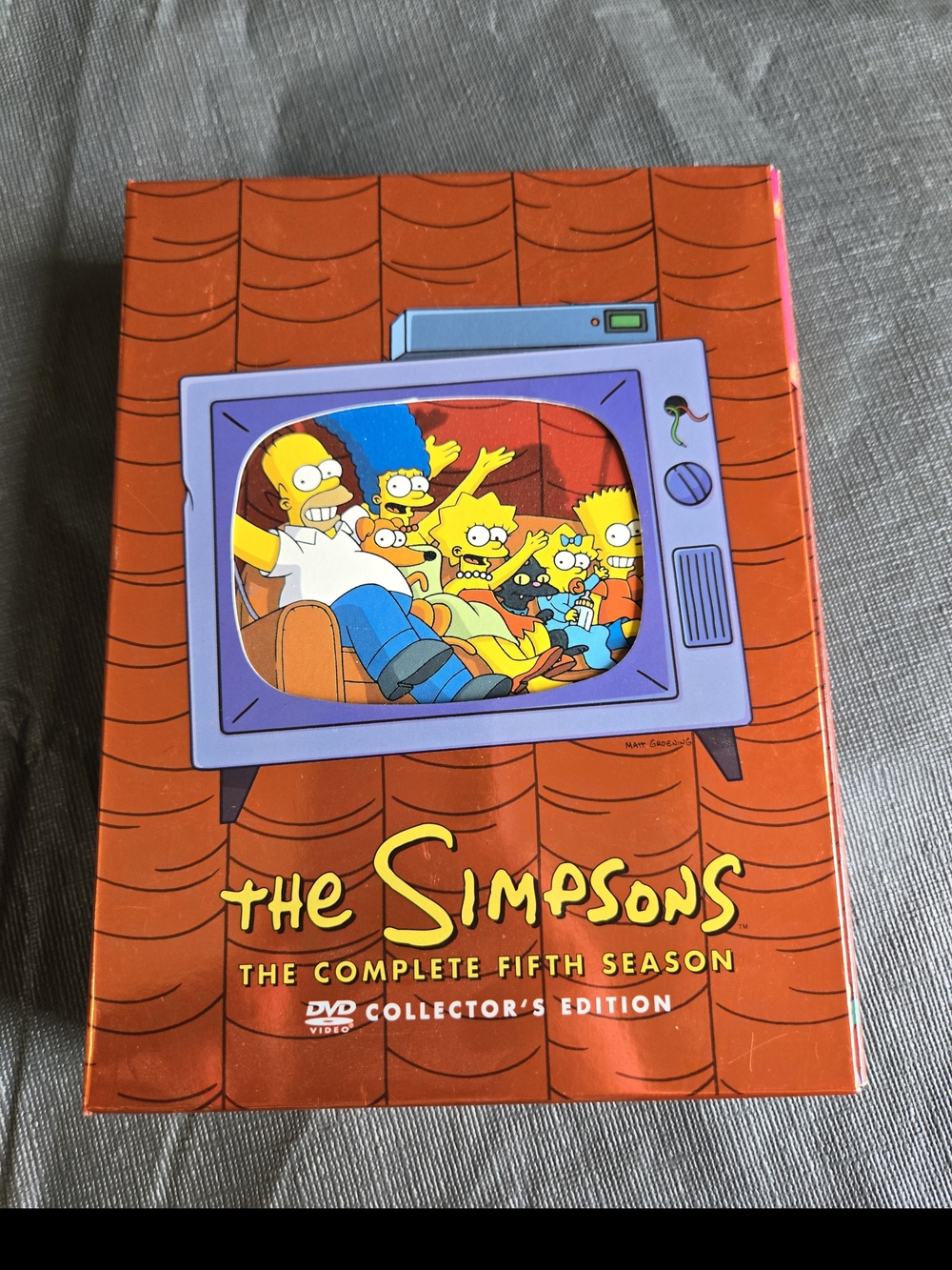 The Simpsons: The Complete Fifth Season DVD Collector's Edition - Orange